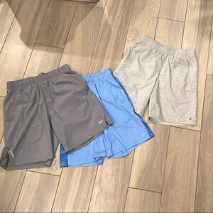 Boys Athletic Shorts. Bundle of 3. Size Medium 10-12